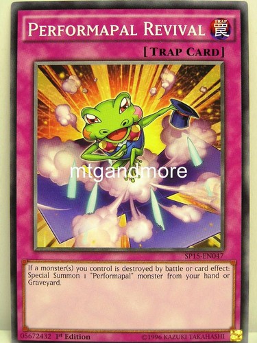 1x performapal - yu-gi-oh,