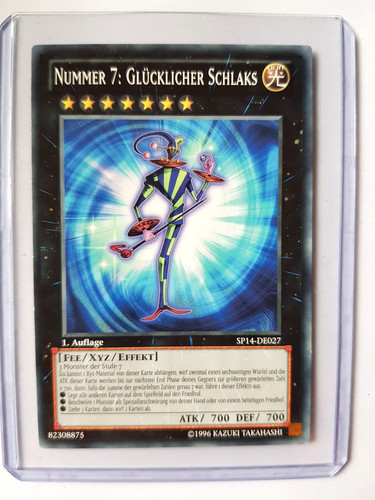 Nummer glücklicher schlaks - nummer,