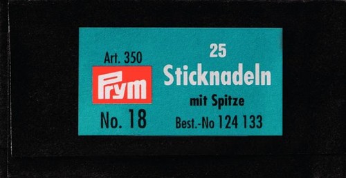 Sticknadeln mit 18 1 20 - st,