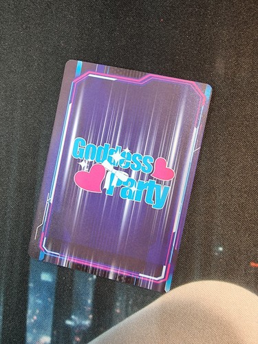 Pick card goddess - pick, party