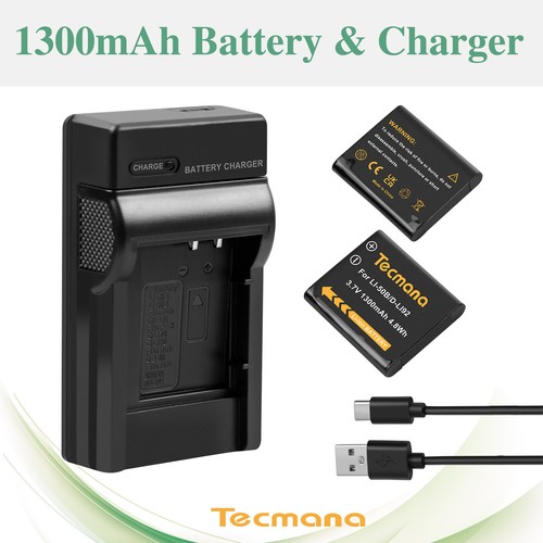 2xakku 1300mah für - 1300mah, olympus